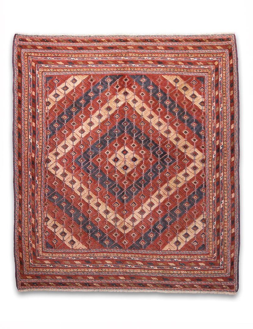 Musvani szőnyeg 186 x 160 cm - SMW-1515-mushvani-kezi-csomozasu-es-szovesu-gyapju-szonyeg-pakisztanbol-a