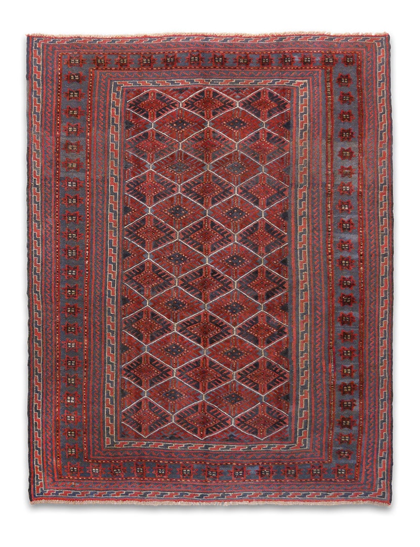 Musvani szőnyeg 186 x 142 cm - SMW-1516-mushvani-kezi-csomozasu-es-szovesu-gyapju-szonyeg-pakisztanbol-a