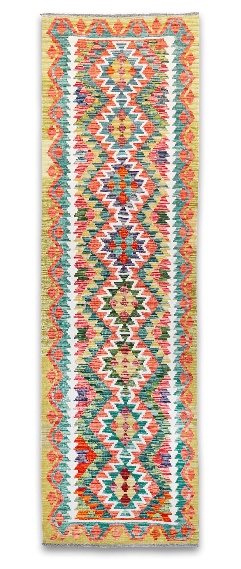 Kilim futószőnyeg 249 x 77 cm - SPM30-1934-maimana-kilim-kezi-szovesu-gyapju-futoszonyeg-pakisztanbol-aa