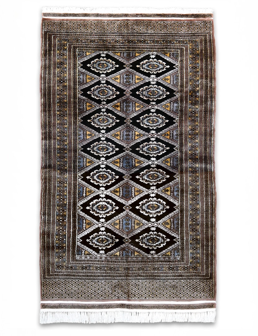 Finom csomózású pakisztáni szőnyeg 215 x 125 cm - EB-007-pakisztani-szonyeg-a