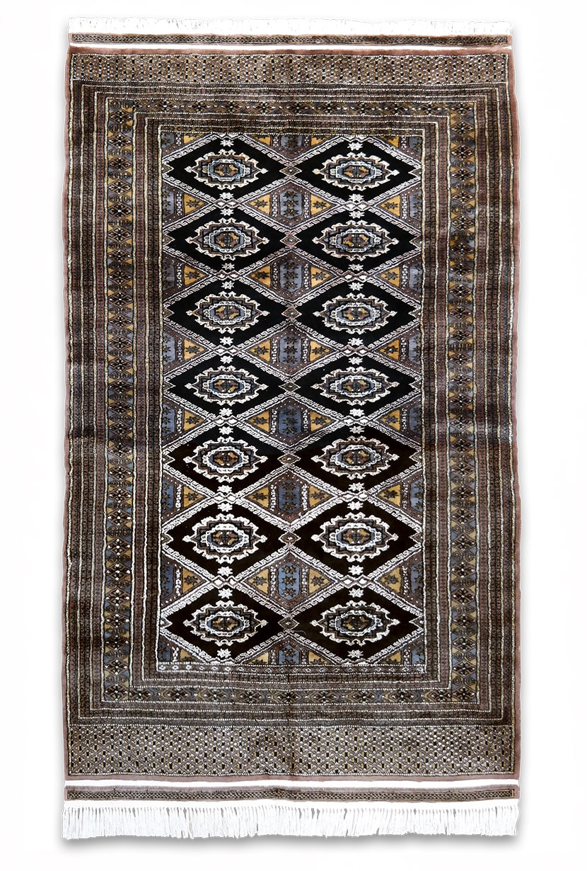 Finom csomózású pakisztáni szőnyeg 215 x 125 cm - EB-007-pakisztani-szonyeg-aa