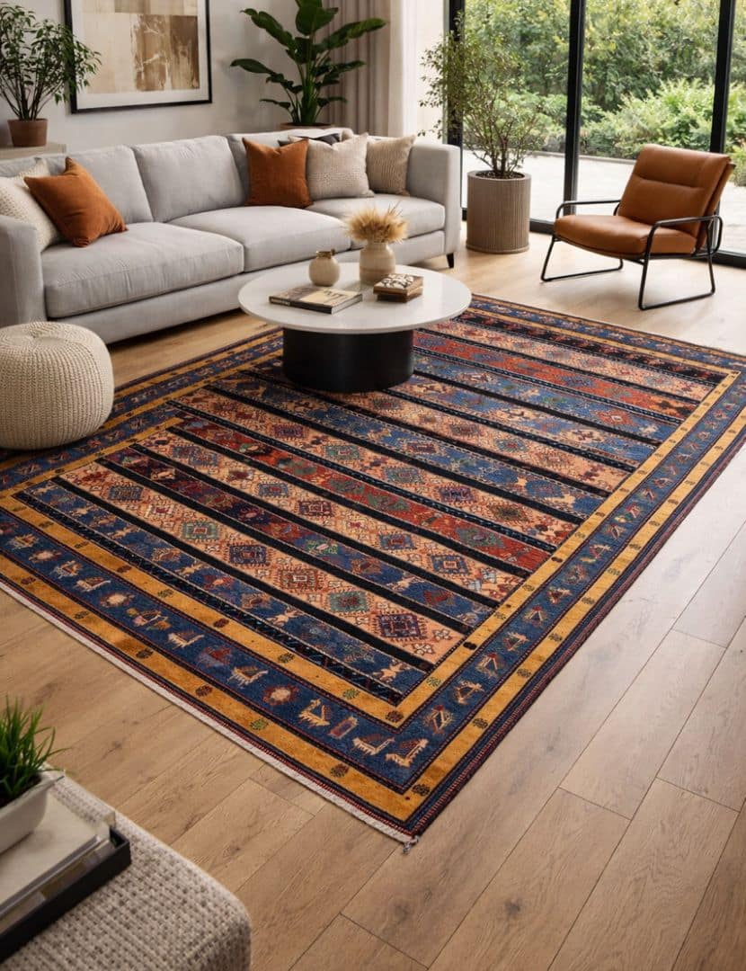 Loribaft iráni szőnyeg 246 x 178 cm - ENB-004-Loribaft-irani-szonyeg.a