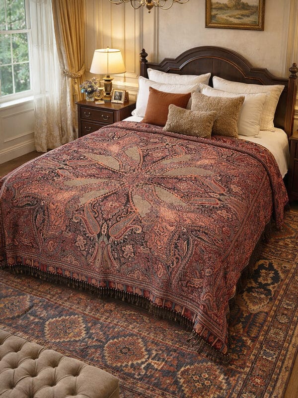 Gyapjú ágytakaró 250 x 220 cm