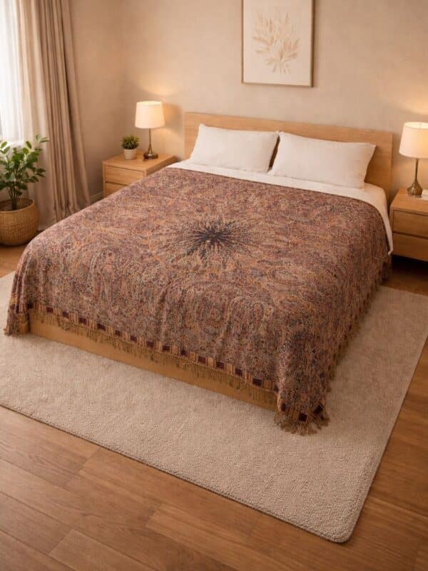 Gyapjú ágytakaró 250 x 220 cm