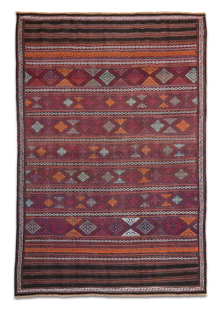 Qualinan kilim szövött szőnyeg 218 x 146 cm